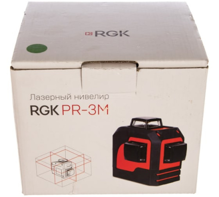 Лазерный нивелир RGK PR-3M купить по низкой цене | МАКСПРОФИТ